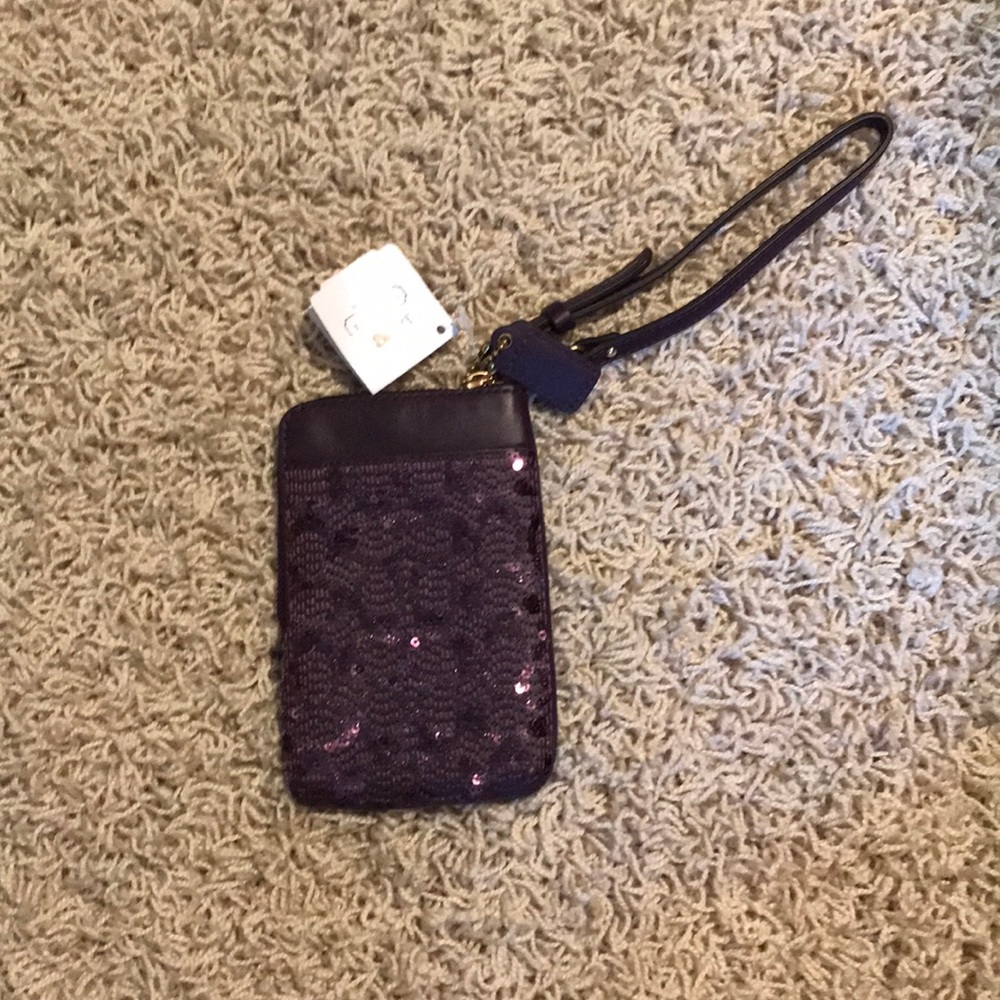 Coach wristlet